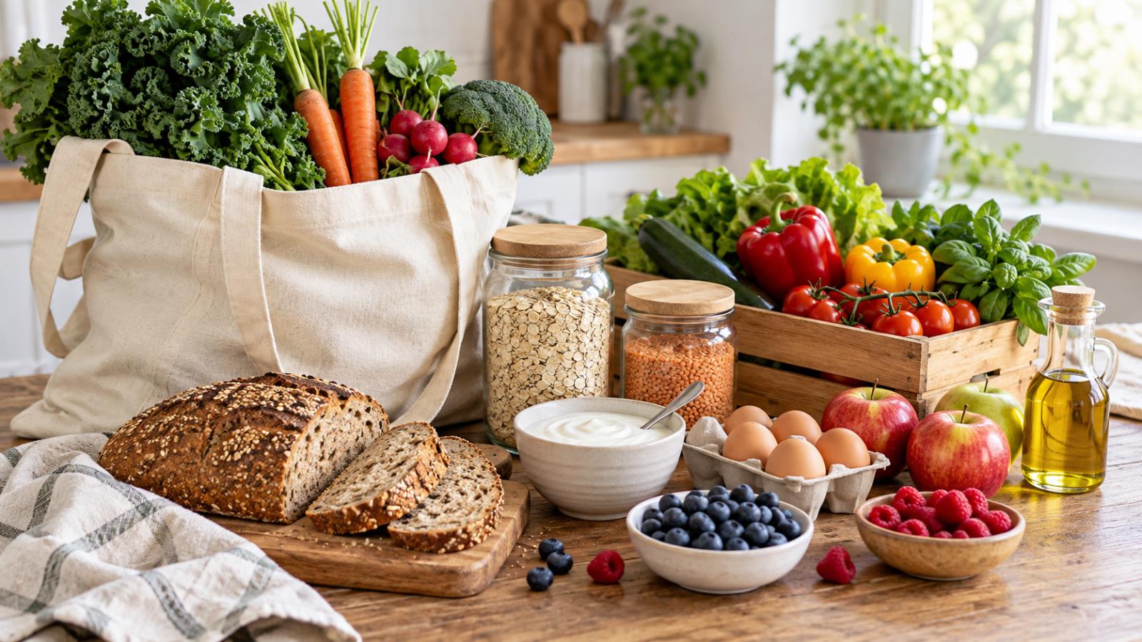 Einkaufsliste zum Abnehmen: Gesund und planvoll einkaufen