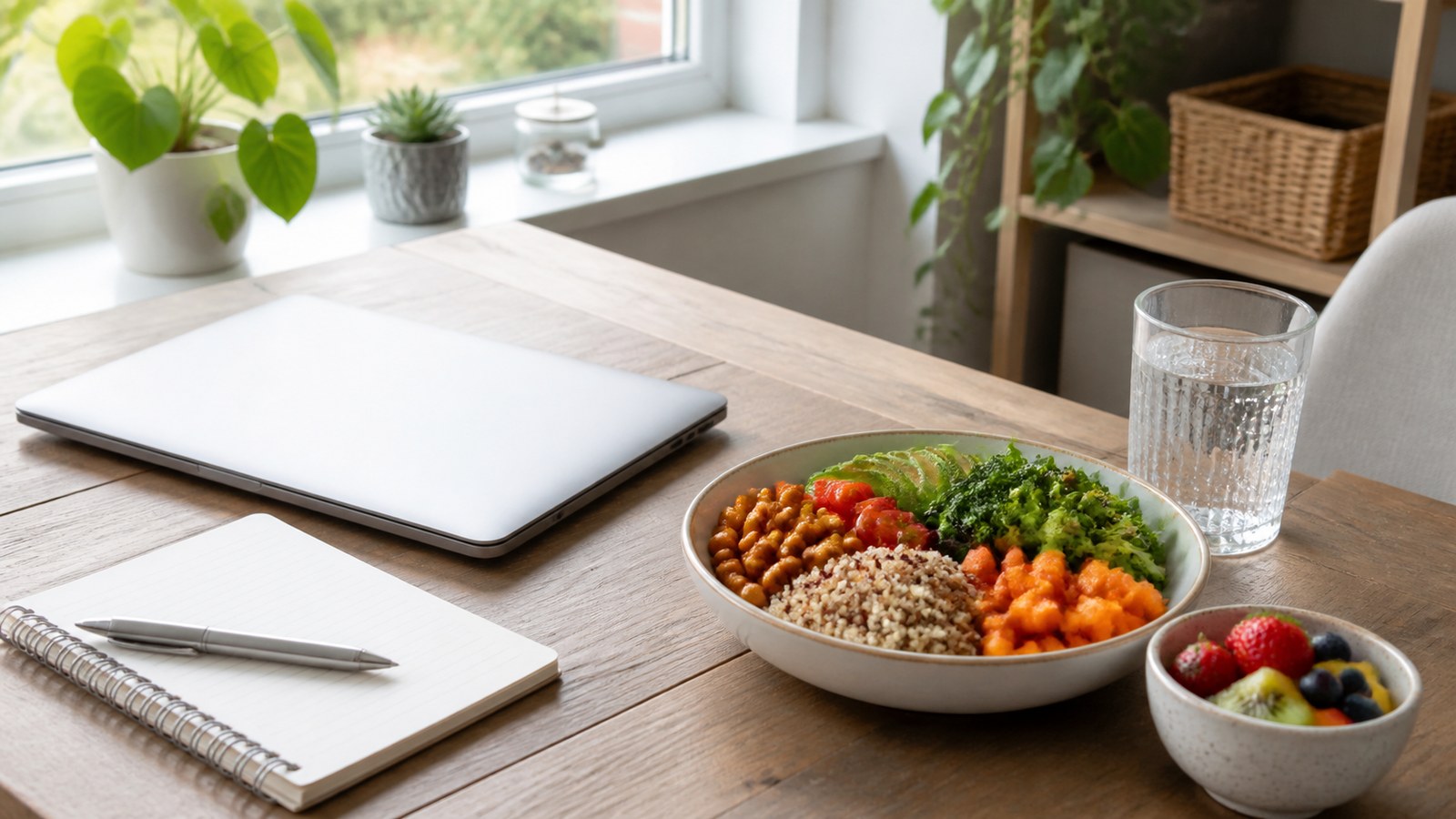 Gesund essen im Homeoffice: Struktur statt Dauersnacken